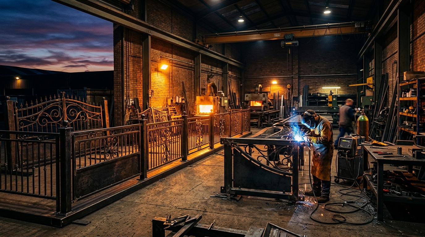 Lakshmi Steels fabrication workshop